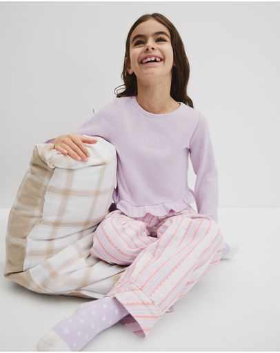 Lavender Fog Stripe