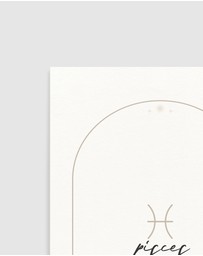 Olive et Oriel - Pisces Zodiac Art Print