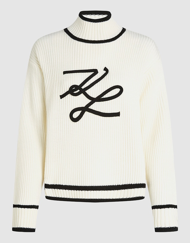 Karl Lagerfeld - Soutache Autograph Knitwear