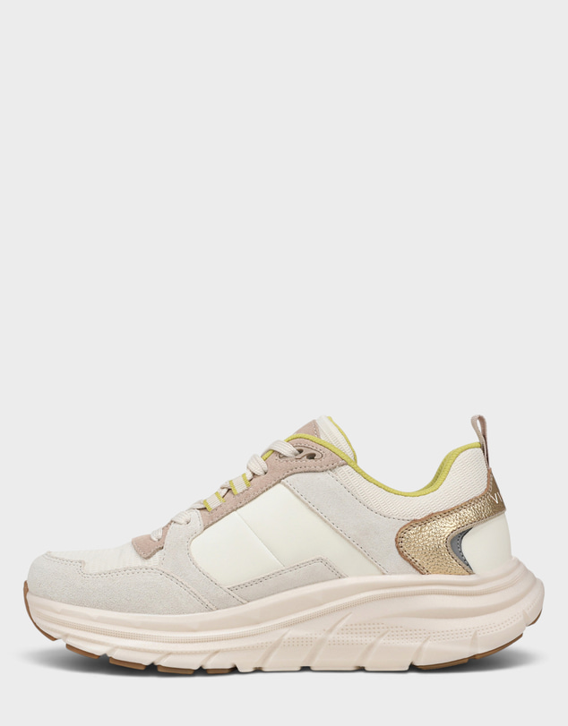 Vionic - Walk Max Skyline Mesh Sneaker - Ivory Gold