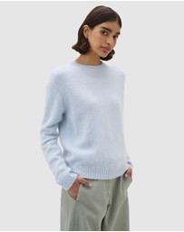 Oroton - Cashmere Blend Knit Jumper