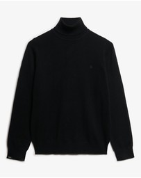 Superdry - Classic Turtle Neck Slim Fit Jumper