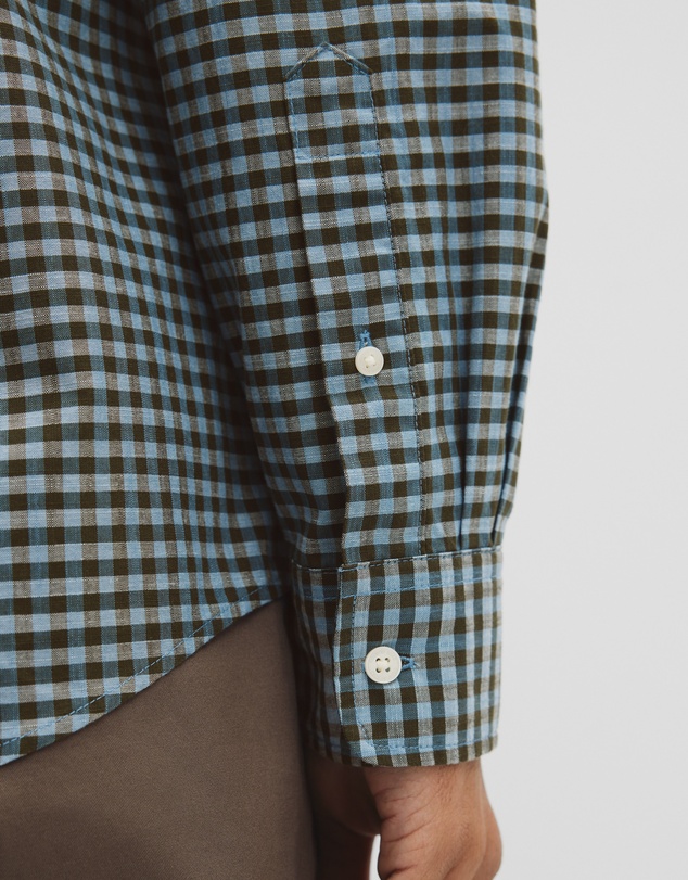Country Road - Regular Fit Cotton Gingham Shirt