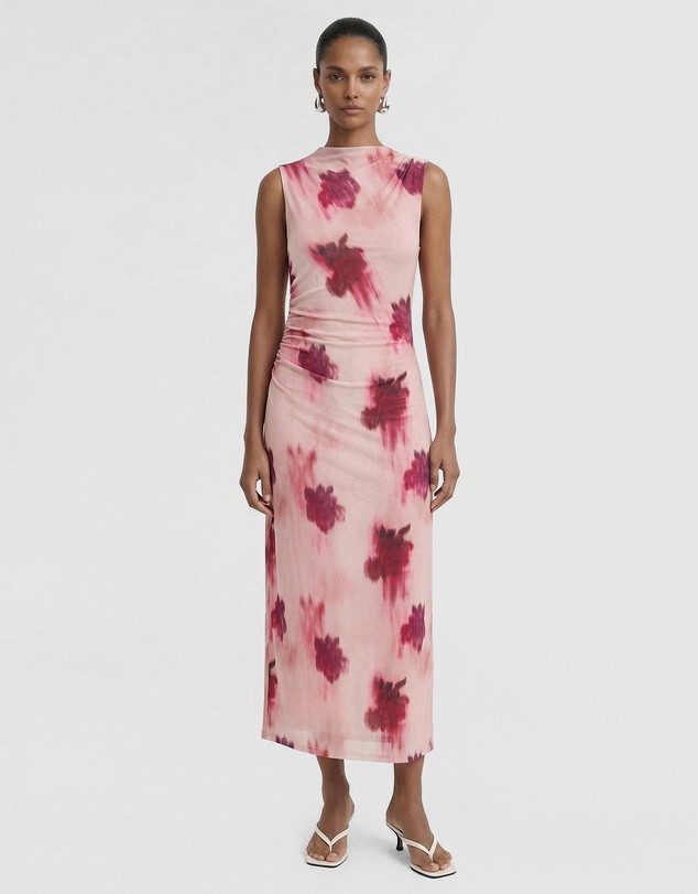 Staple the Label - Ophyria Mesh Midi Dress