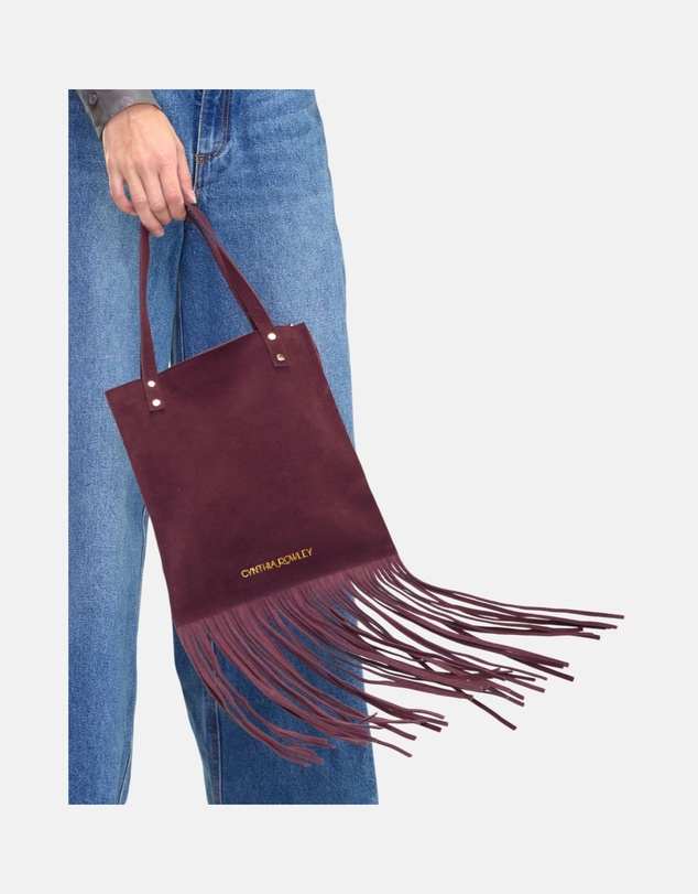 Cynthia Rowley - Felicity Fringe Suede Tote