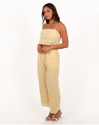 Petal & Pup - Clementine Pant Set - Honeysuckle Yellow