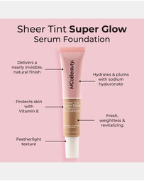 MCoBeauty - Sheer Tint Super Glow Serum Foundation - 4-5 (Medium)