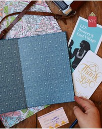 Write to Me - My Travel Journal. Blue
