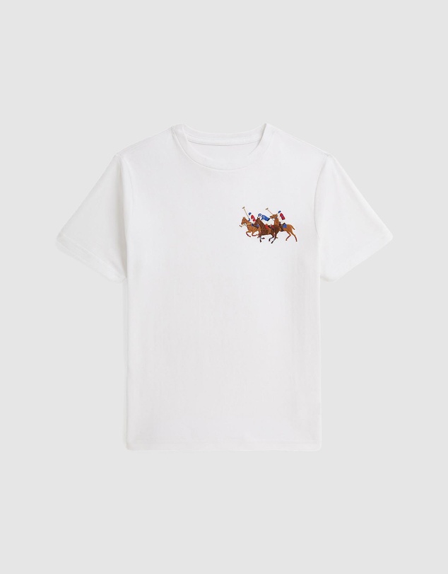Polo Ralph Lauren - Triple-Pony Cotton Jersey Tee - Teens