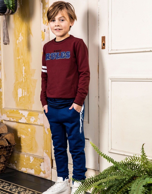 B.Nosy - Sweatshirt with Teddy Embroidery - Kids-Teens