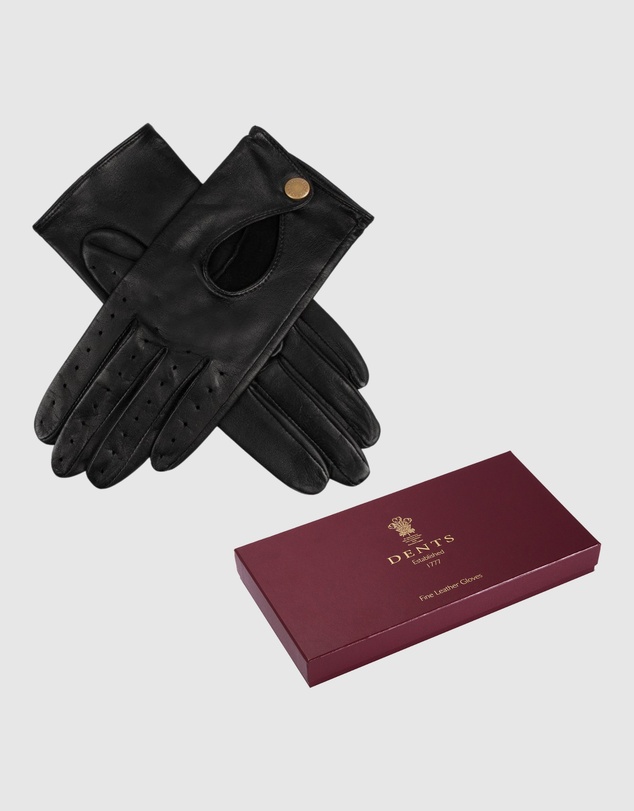 DENTS - Unlined Kangaroo Leather Driving Gloves