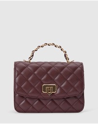 Forever New - Azalea Quilt Metal Top Handle Bag
