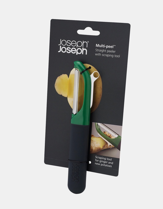 Joseph Joseph - Multi-Peel™ Straight Peeler (Dark Green)