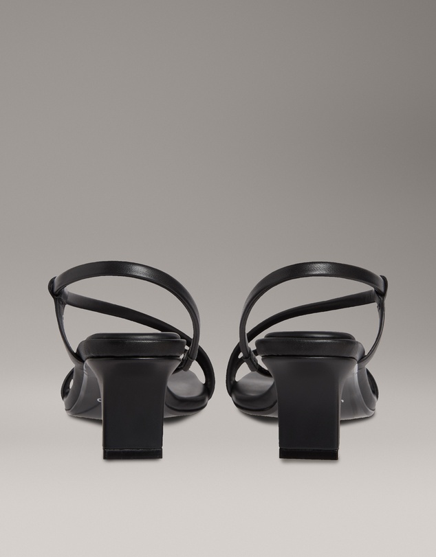 Calvin Klein - Leather Heeled Sandals