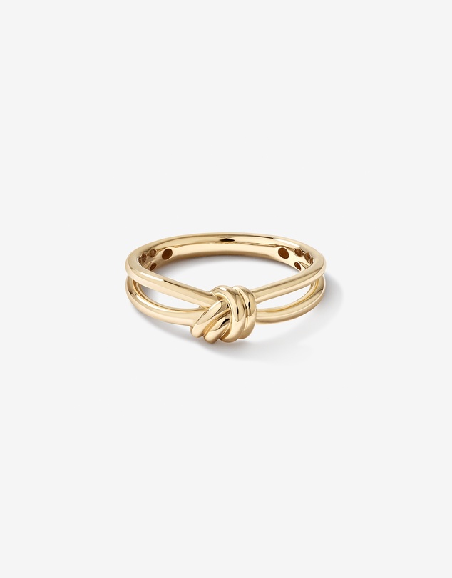 Michael Hill - Knot Split Band Ring in 10kt Yellow Gold