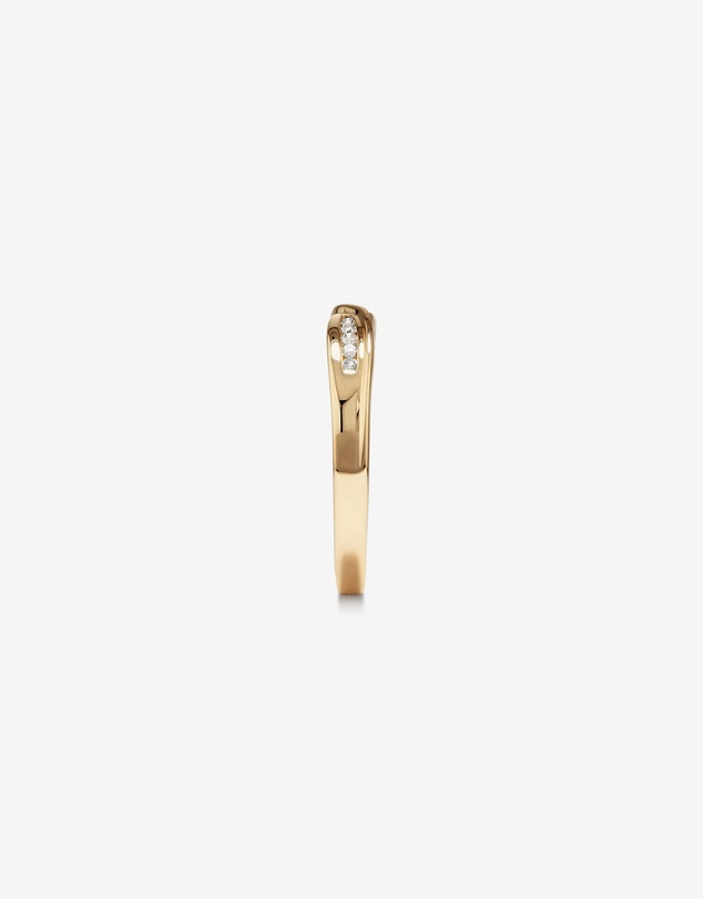 Michael Hill - Wedding Ring with Diamonds in 14kt Yellow Gold