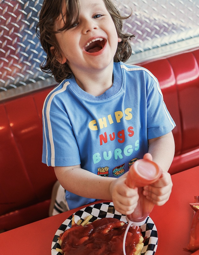 Rock Your Kid - Josh Tee in Cool Blue