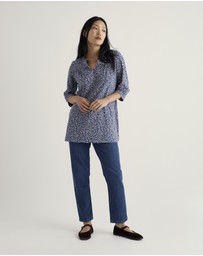 Seasalt - Seasalt Cornwall Purple Sithney Tunic Jersey