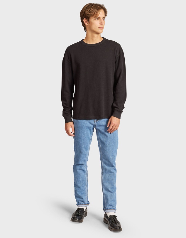 Academy Brand - Perry LS Waffle Crew