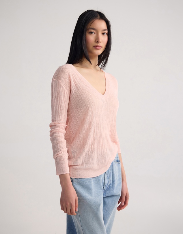 Oxford - Renee Deep V-Neck