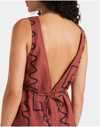 RVCA - Womens Sunnie Jumper Cover Up Romper