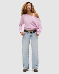 BDG By Urban Outfitters - BDG Kayla Lowrider Light Vintage Jeans