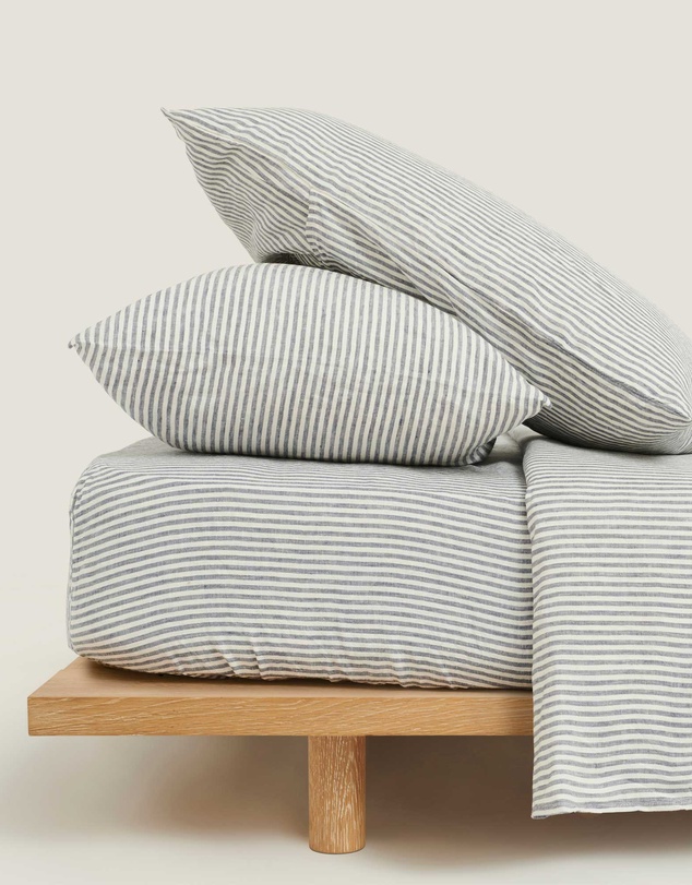 Carlotta + Gee - 100% Linen European Pillowcase Set