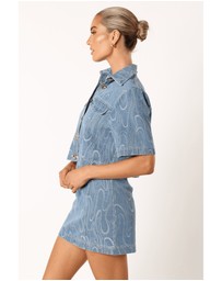 Petal & Pup - Tammy Two Piece Set - Blue Denim