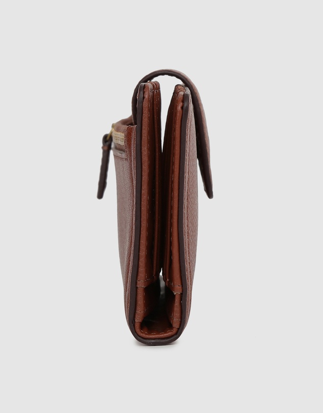 Fossil - Logan Brown Tab Clutch