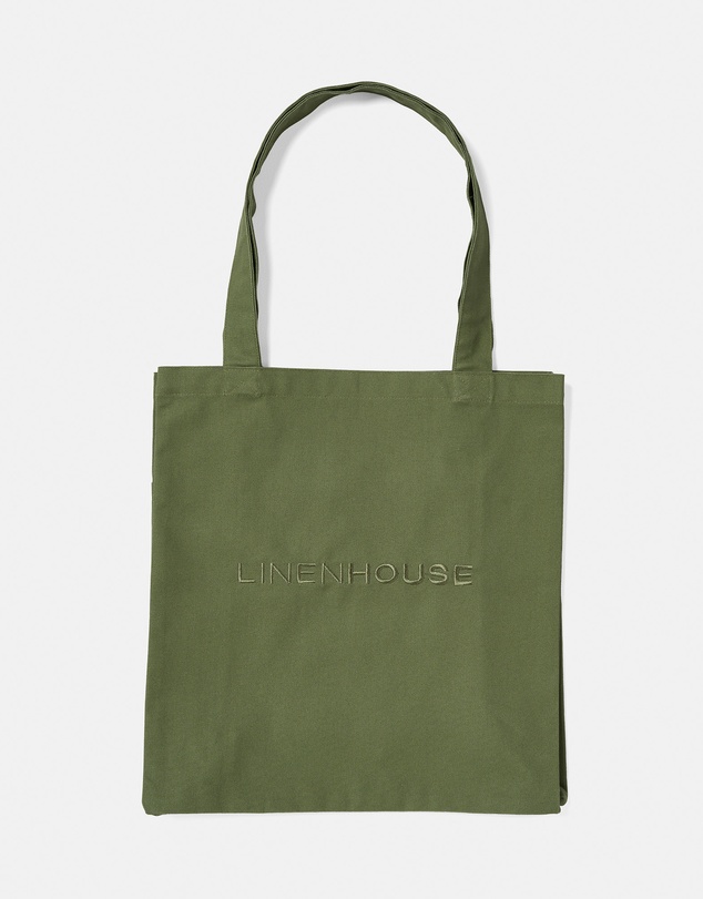 Linen House - Linen House Embroidered Tote Bag