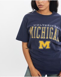 Vintage by The Real Deal - Pre Loved - Vintage 90s NCAA University of Michigan Wolverines Tee