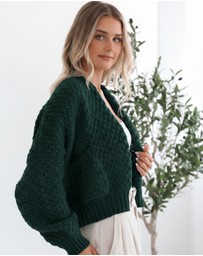 Esther & Co - Dorine Cardigan - Teal