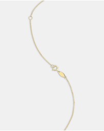 Michael Hill - 45cm (18”) Double Circle Necklace in 10kt Yellow Gold