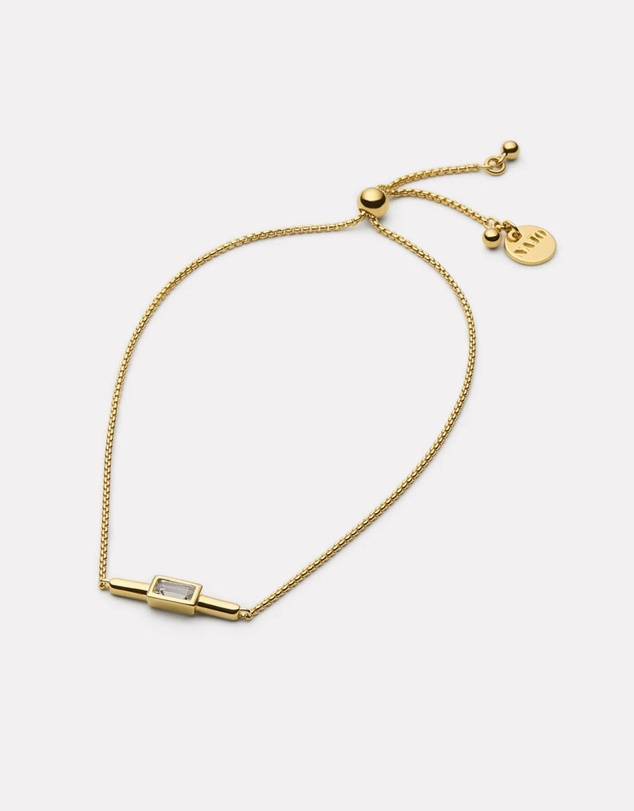 Najo - Skye Yellow Gold Cubic Zirconia Bracelet
