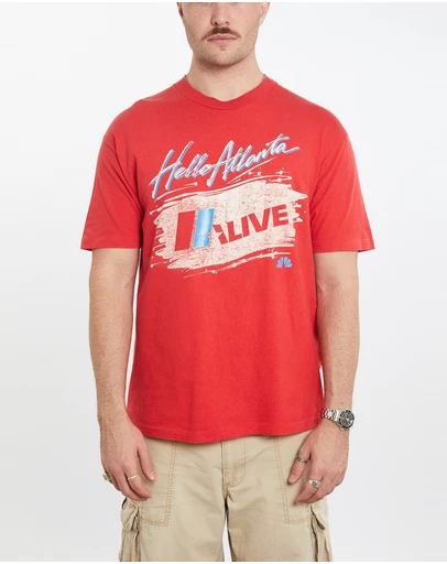 Vintage by The Real Deal - Pre Loved - Vintage 90s NBC ''Hello Atlanta' Radio Tee