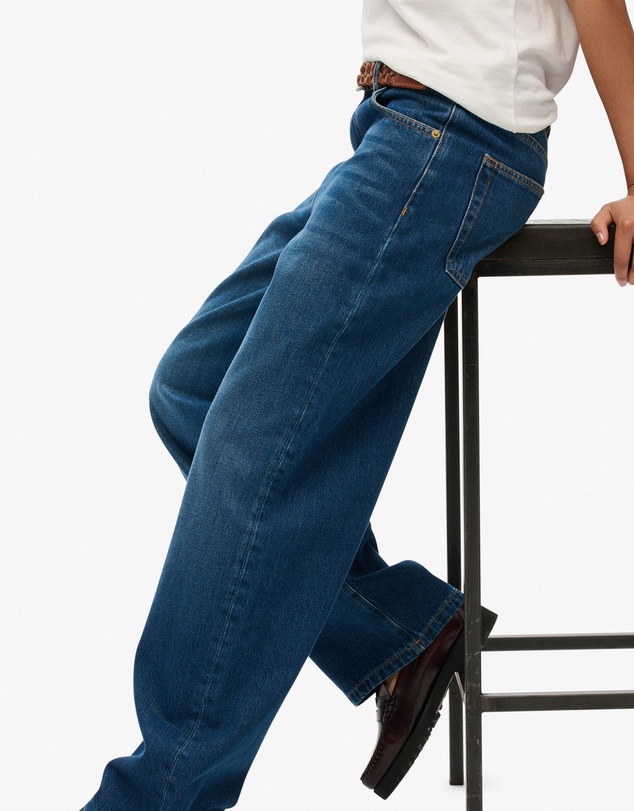Superdry - Mid Rise Wide Leg Jean