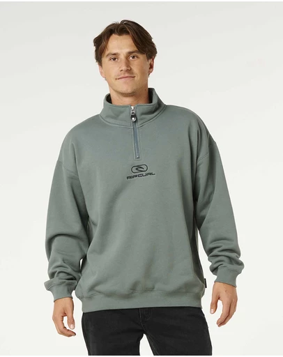Rip Curl - Pill Icon 1/4 Zip Crew
