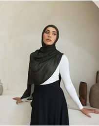 Mod Squad - Double Stitch Hijab- Forest