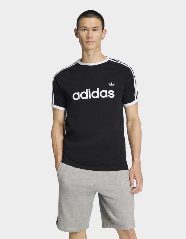 adidas Originals - 3-Stripes Slim Ringer T-Shirt Mens