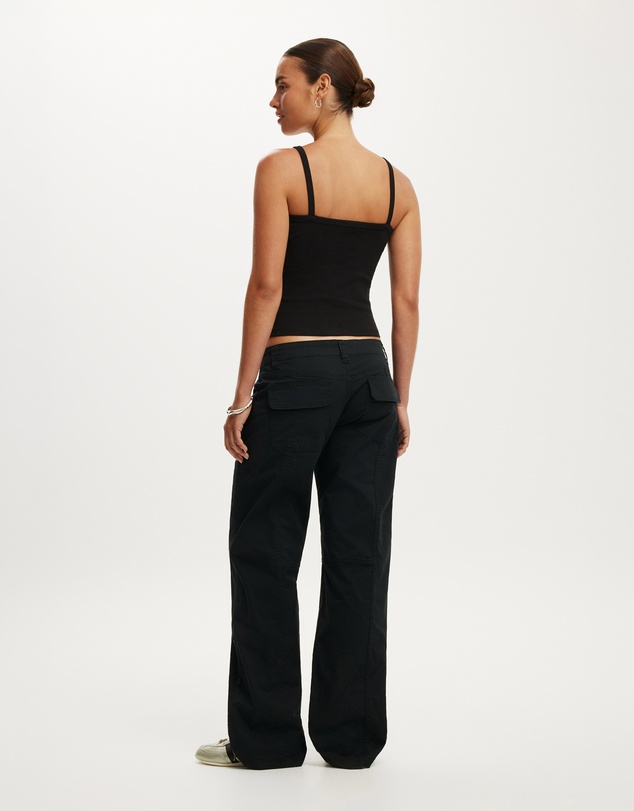 Cotton On - Lexi Low Rise Utility Pants