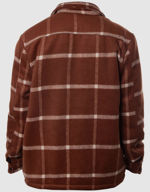 Fallen Footwear - Mens Lamb Jacket Brown