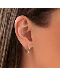 Michael Hill - Huggie Earrings in 10kt Yellow Gold