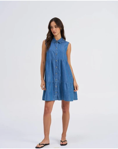 ONLY - Bea Siesta Denim Mini Dress