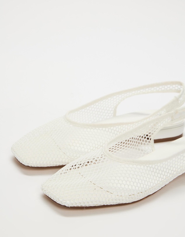 Atmos&Here - Sami Mesh Slingback Flats