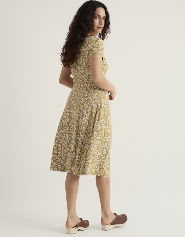 Seasalt - Seasalt Cornwall Yellow Pier View Jersey Dress