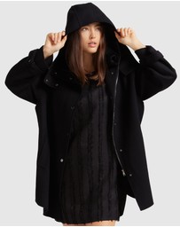 Belle & Bloom - Heavy Hearted Detachable Hooded Coat