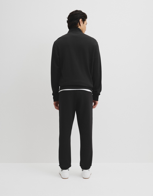 Country Road - Australian Cotton Modern Logo Half Zip Sweat