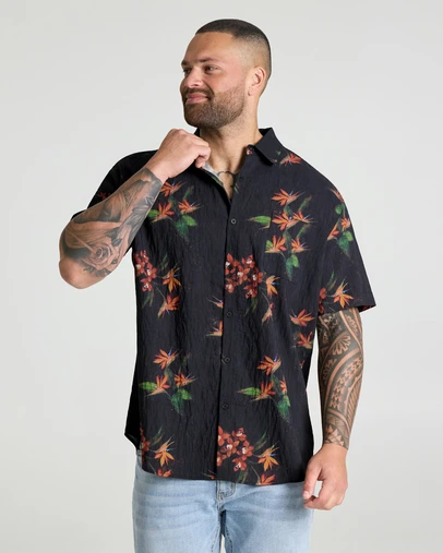 Johnny Bigg - Lava Floral Print Shirt