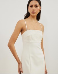 Atmos&Here - Sofia Lace Bust Midi Dress