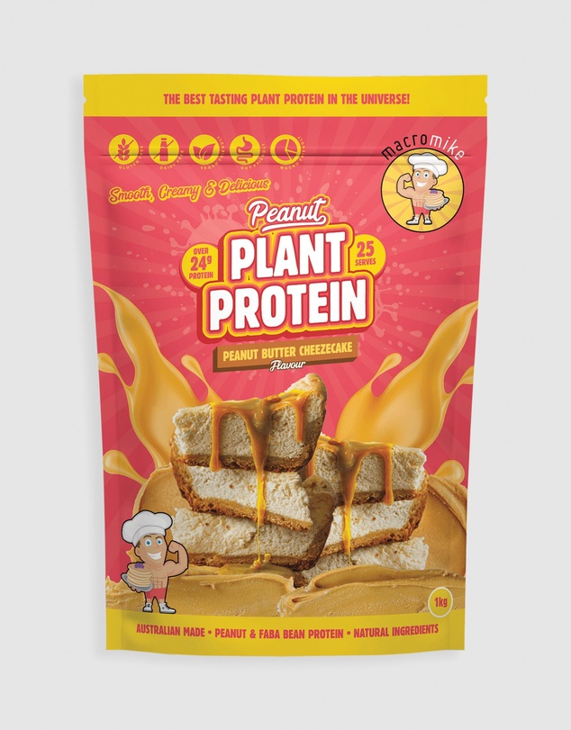 Macro Mike - Peanut Butter Cheezecake Peanut Plant Protein - 1kg